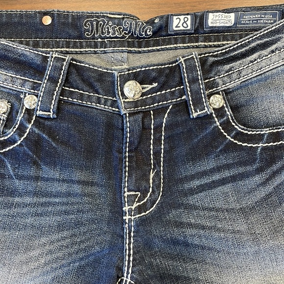 Miss Me mid-shorts sz 28 - Picture 2 of 5